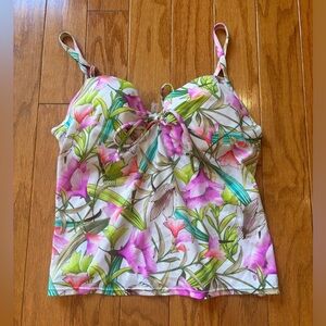 Victoria’s Secret Tankini Push Up Top Women’s Size 36A